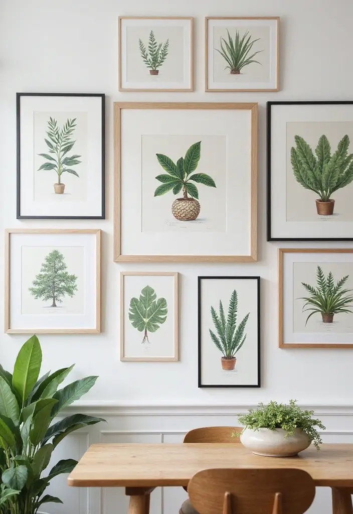 19 DIY Wall Art Ideas That’ll Make Your Walls Pop (You Won't Believe #11!) - 4. Botanical Prints