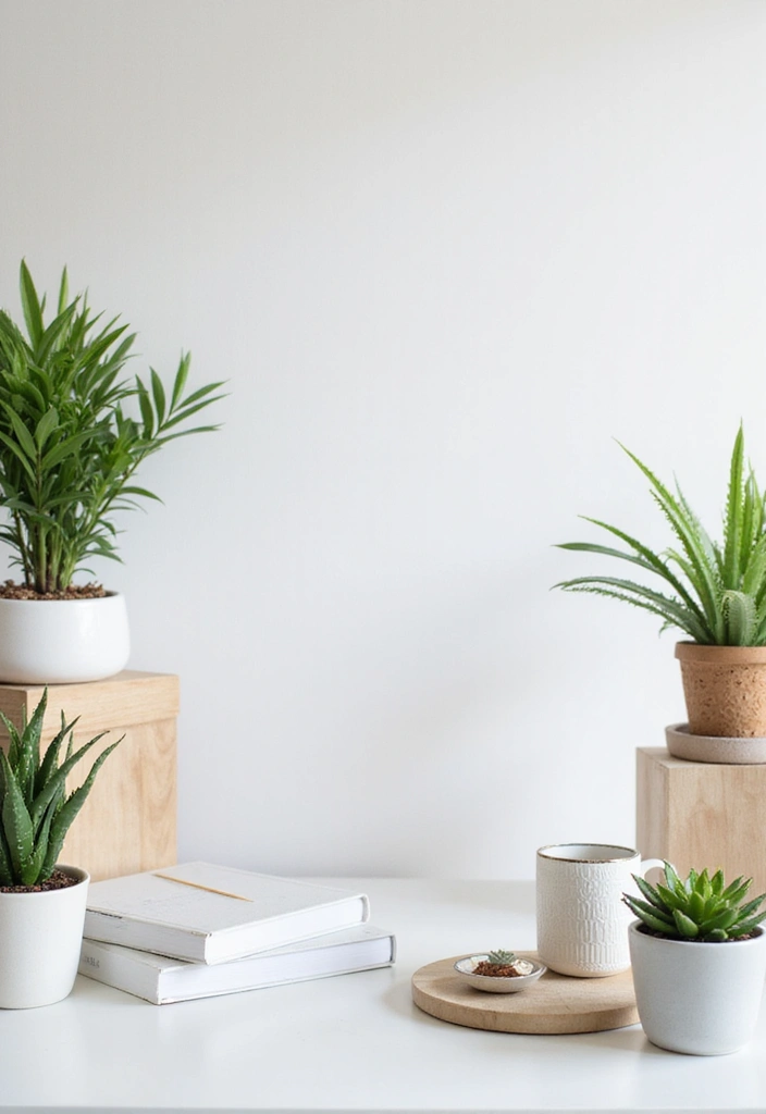 17 Workspace Ideas That'll Skyrocket Your Productivity (You'll Love #10!) - 1. Minimalist Magic