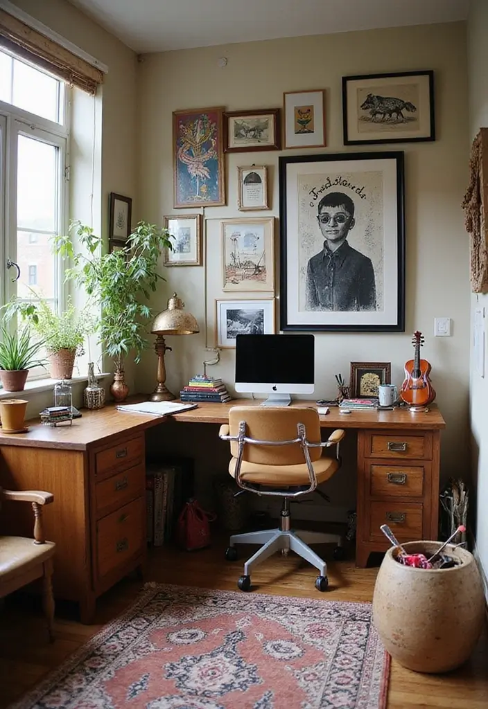 17 Workspace Ideas That'll Skyrocket Your Productivity (You'll Love #10!) - 6. Funky Furniture