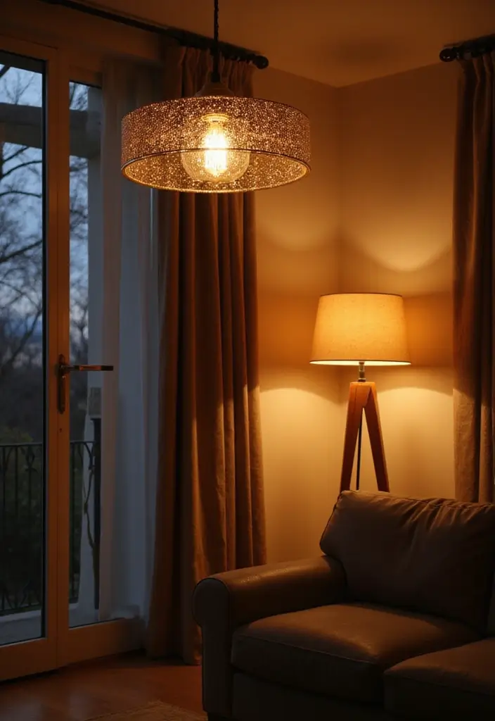 20 Home Transformations That'll Make You Question Reality (Wait Until You See #14!) - 4. Lighting Magic