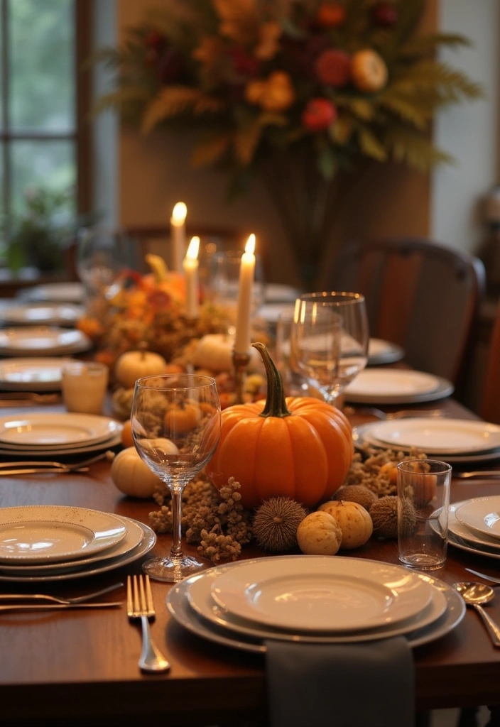 12 Cozy Fall Decor Ideas That Will Get Your Home Ready for Autumn (You Won't Want to Miss #5!) - 6. Harvest Table Settings