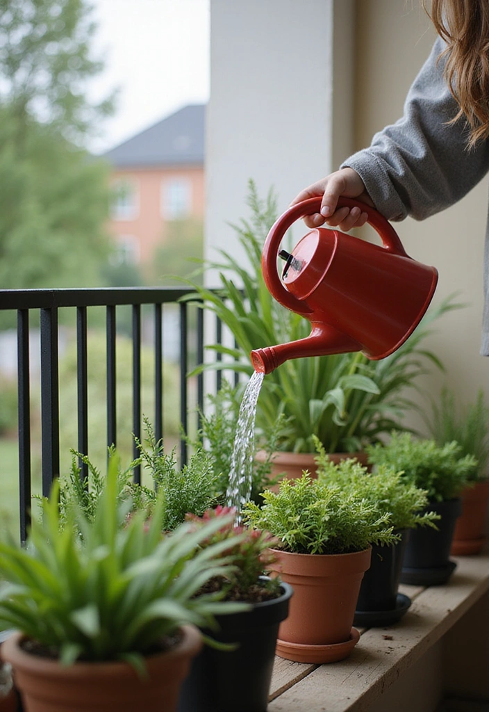 12 Urban Gardening Tips for Small Spaces That Will Make You a Green Thumb! - 5. Water Wisely