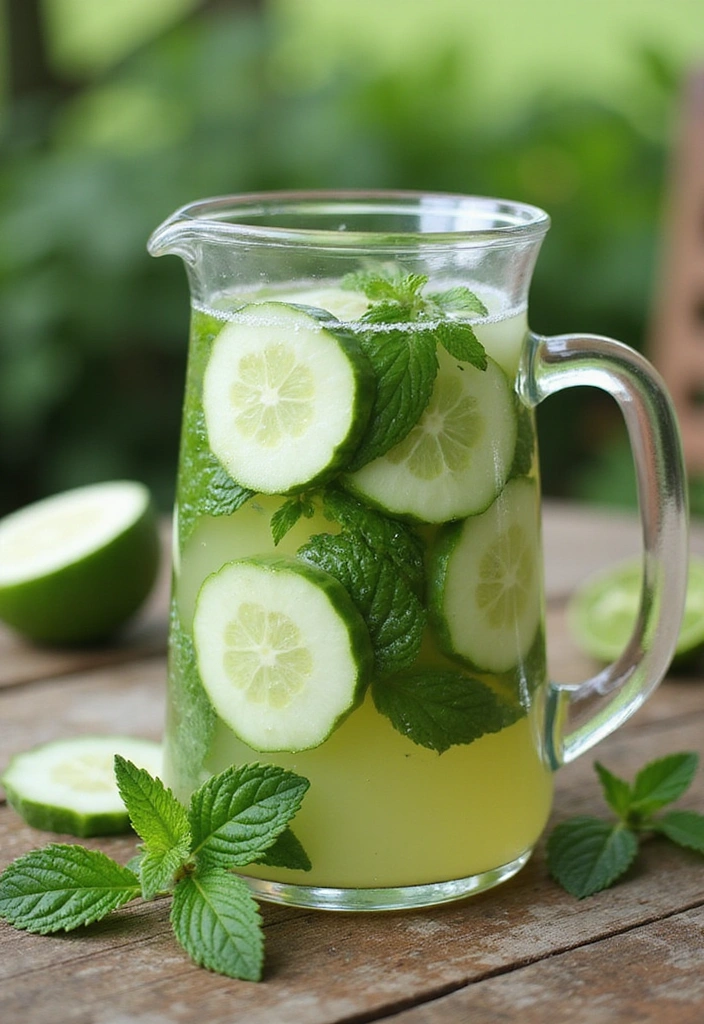 13 Detox Drinks That Will Refresh Your Body and Mind (You Won't Believe #5!) - 3. Cucumber and Mint Infusion