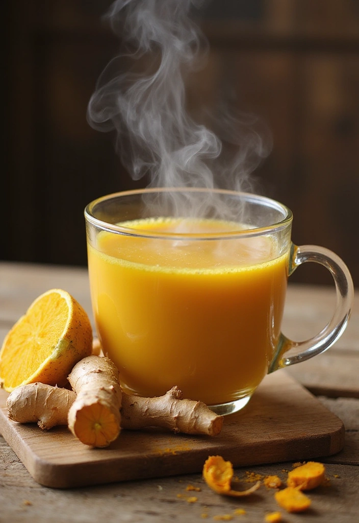 13 Detox Drinks That Will Refresh Your Body and Mind (You Won't Believe #5!) - 5. Turmeric Ginger Tea – You Won't Believe It!