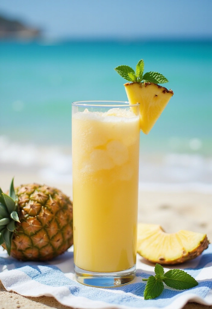 13 Detox Drinks That Will Refresh Your Body and Mind (You Won't Believe #5!) - 6. Pineapple Coconut Water Refresh