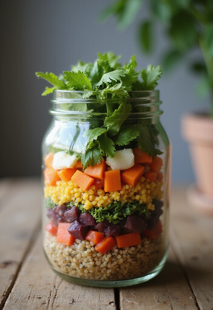 14 Meal Prep Ideas That Will Change Your Eating Habits Forever (#3 Is a Game-Changer!) - 1. Colorful Quinoa Salad Jars
