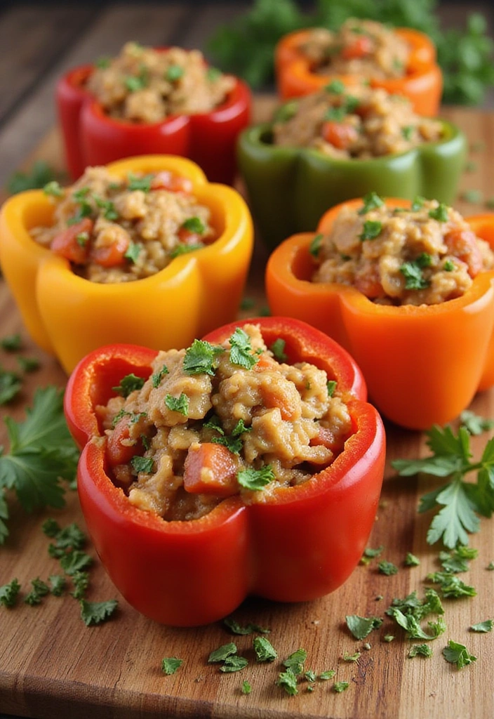 14 Meal Prep Ideas That Will Change Your Eating Habits Forever (#3 Is a Game-Changer!) - 12. Stuffed Bell Peppers