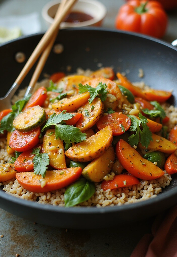 15 Healthy Meals You Can Make in 15 Minutes (You'll Love #6!) - 4. Vegetable Stir-Fry