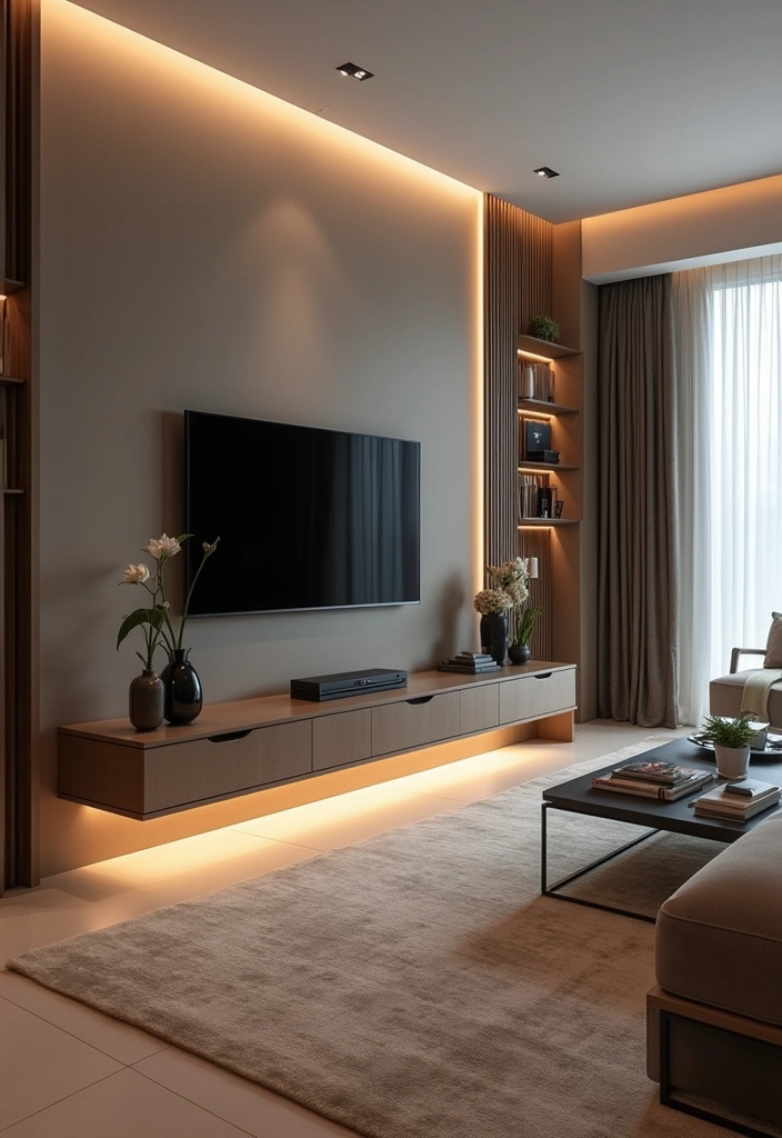 15 Living Room Ideas That'll Transform Your Space into a Cozy Oasis (You Won't Believe #15!) - 14. Incorporate Technology Thoughtfully