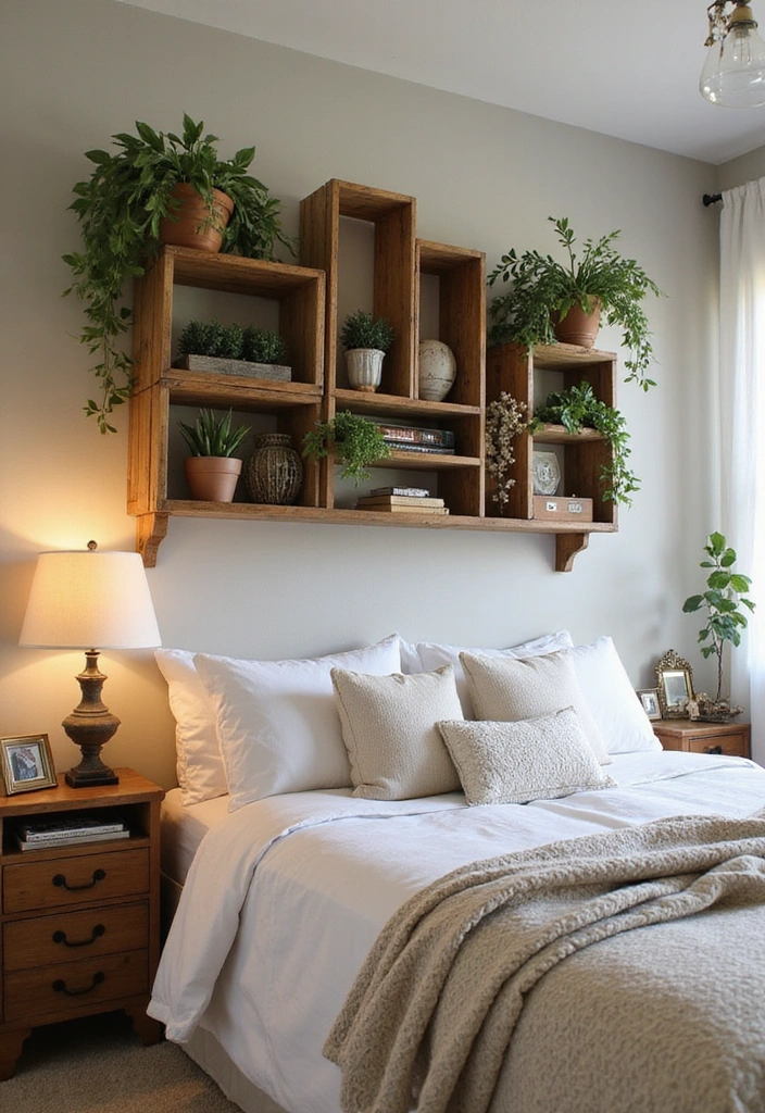 18 Creative Upcycle Furniture Ideas That'll Make Your Home Shine (You'll Love #11!) - 7. Wine Crate Shelves