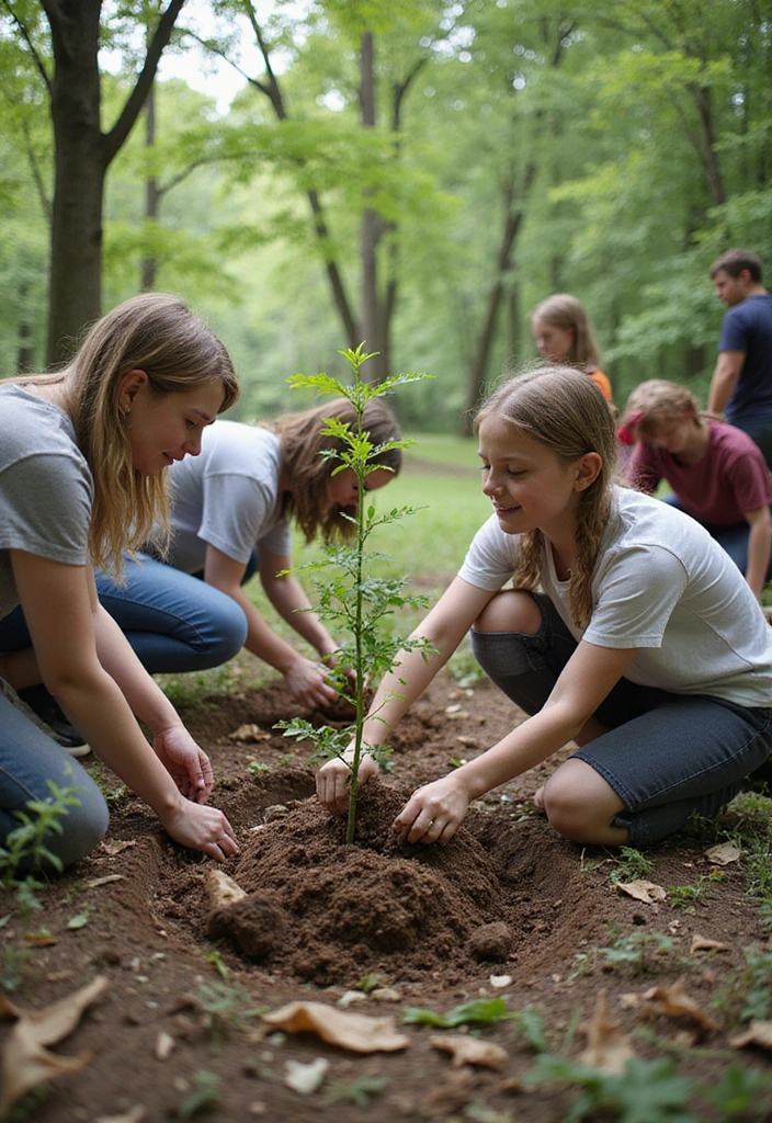 21 Eco-Friendly Tips for a Greener Lifestyle (You Can Start Today!) - 14. Plant Trees