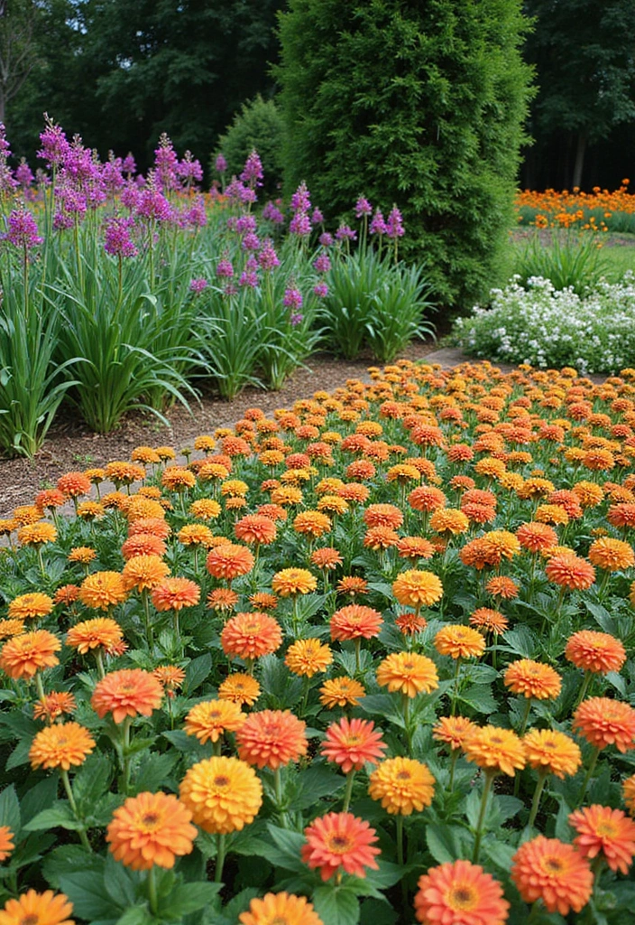 13 Garden Layout Ideas That Will Make Your Green Space Shine (Don’t Miss #5!) - 1. The Classic Flower Bed