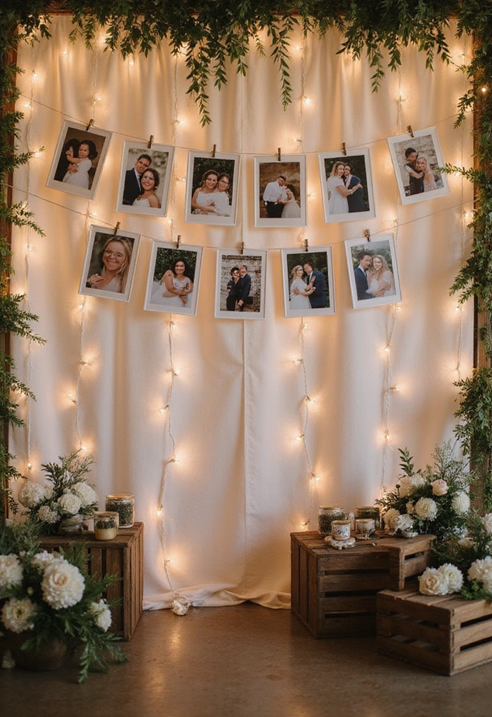 12 Budget Wedding Plans That Look Expensive (And #3 Will Shock You!) - 9. Memory Lane Decor