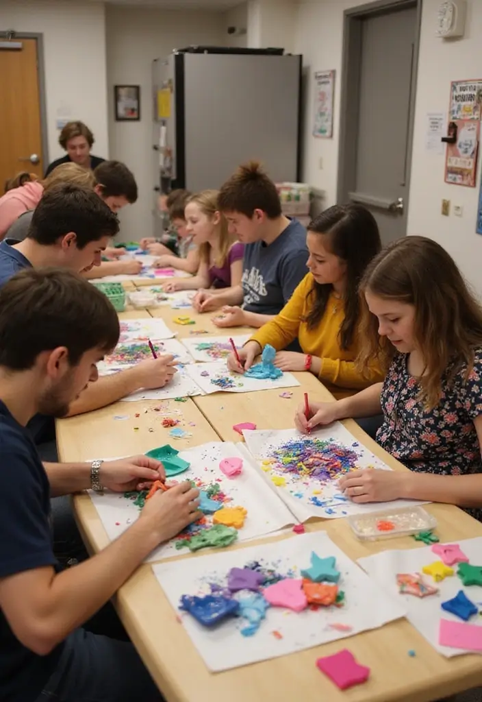 15 Unique Housewarming Party Ideas That Will Have Everyone Talking (You Won't Believe #7!) - 8. Crafting Corner