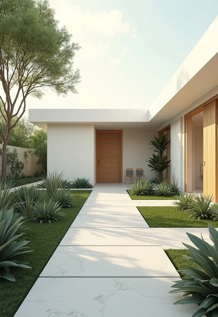 13 Garden Layout Ideas That Will Make Your Green Space Shine (Don’t Miss #5!) - 6. Modern Minimalist Layout