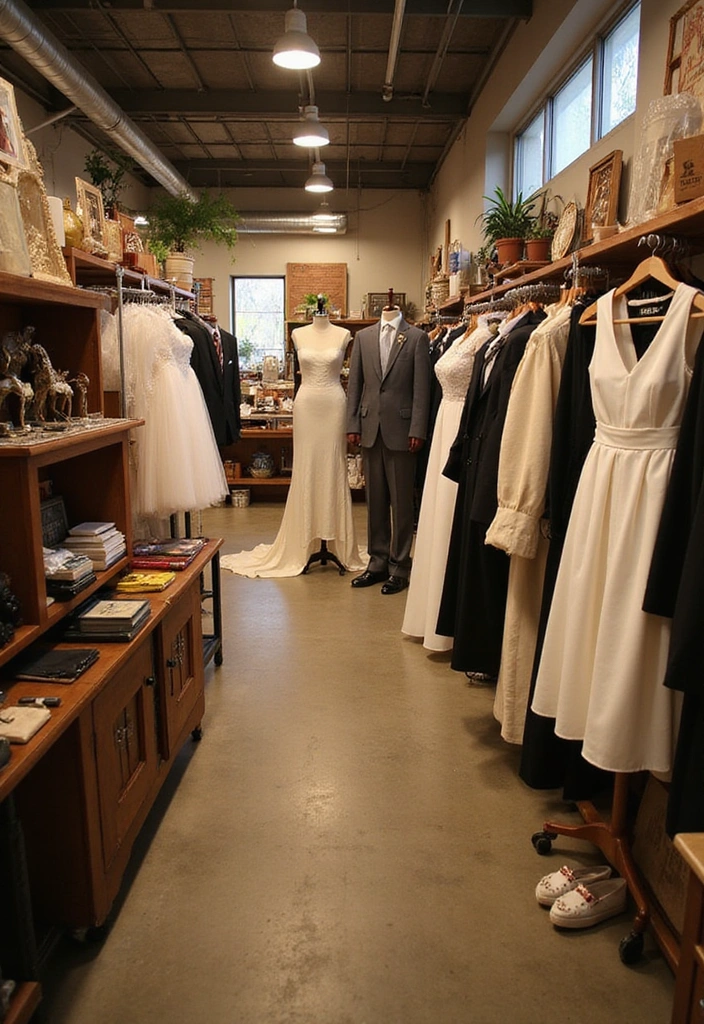 12 Budget Wedding Plans That Look Expensive (And #3 Will Shock You!) - 5. Thrifting for Attire