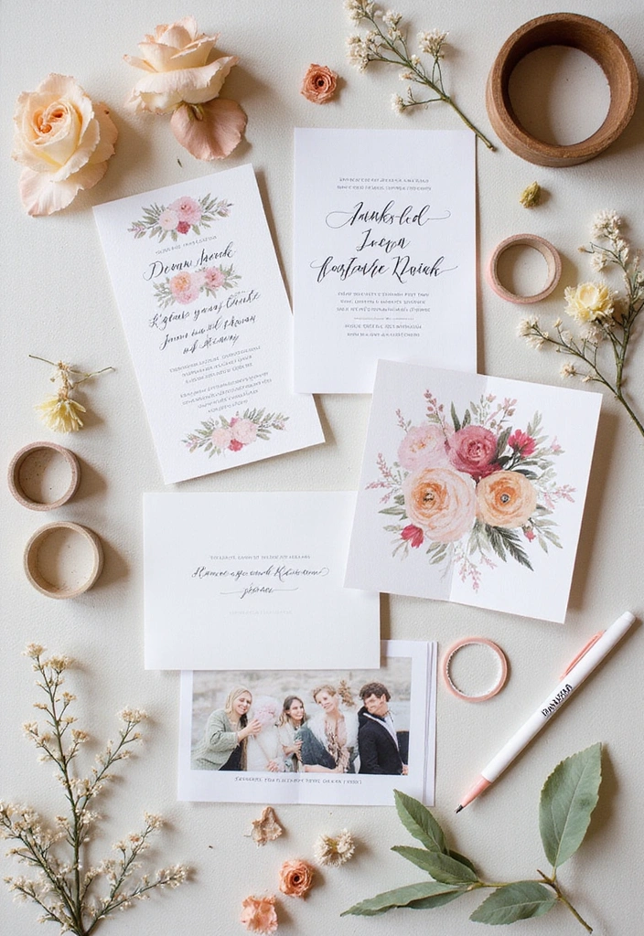 12 Budget Wedding Plans That Look Expensive (And #3 Will Shock You!) - 4. Creative Invitations