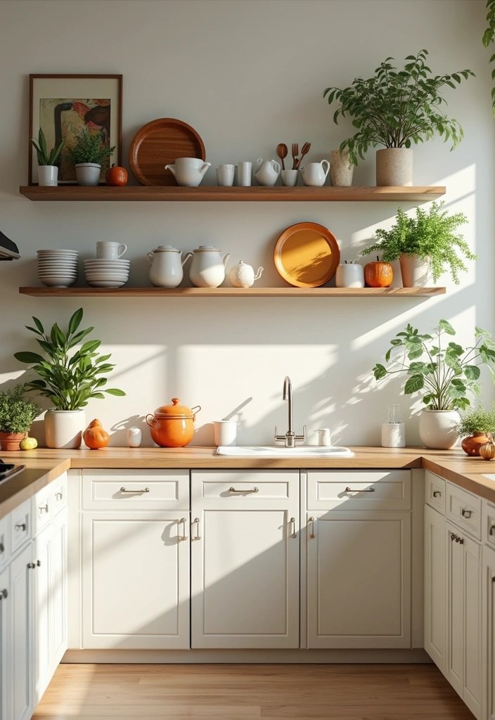 14 Ingenious Small Apartment Ideas That Make Tiny Living Feel Huge! - 1. Embrace Open Shelving