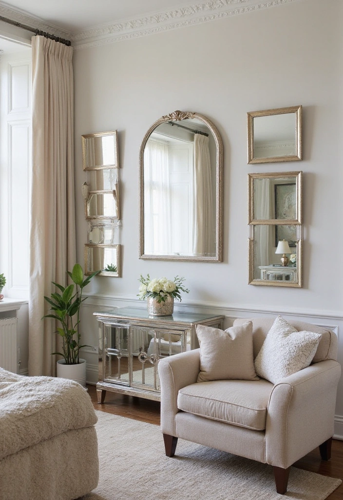 14 Ingenious Small Apartment Ideas That Make Tiny Living Feel Huge! - 3. Use Mirrors to Create Illusion