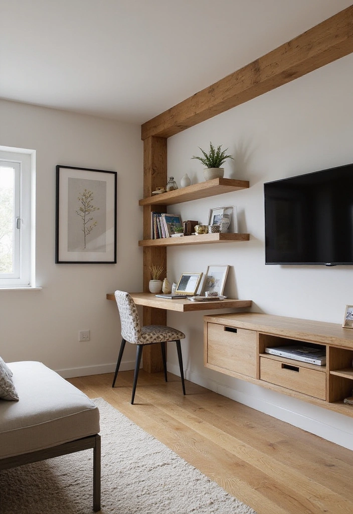 14 Ingenious Small Apartment Ideas That Make Tiny Living Feel Huge! - 7. Floating Furniture Ideas