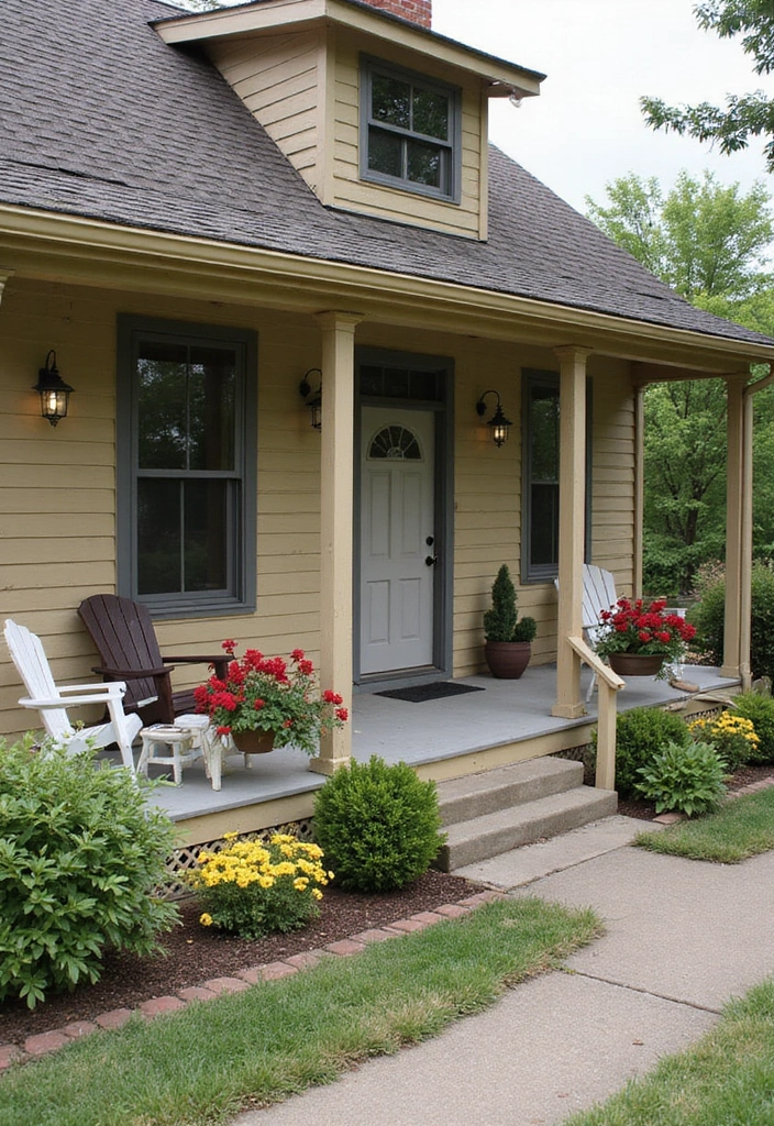 15 Rustic Ranch Exteriors That'll Make You Wanna Move to the Countryside - 6. Rustic Color Schemes
