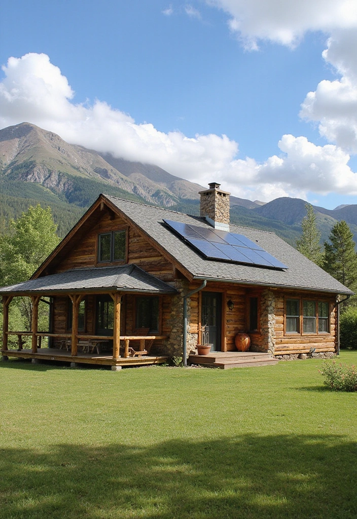 15 Rustic Ranch Exteriors That'll Make You Wanna Move to the Countryside - 8. Eco-Friendly Elements