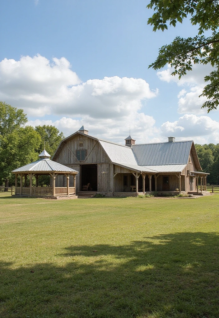 15 Rustic Ranch Exteriors That'll Make You Wanna Move to the Countryside - 9. Charming Outbuildings