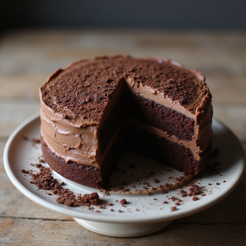 Decadent Chocolate Cake Recipe: Rich, Fluffy, and Irresistible - Step 10: Frost the Cakes