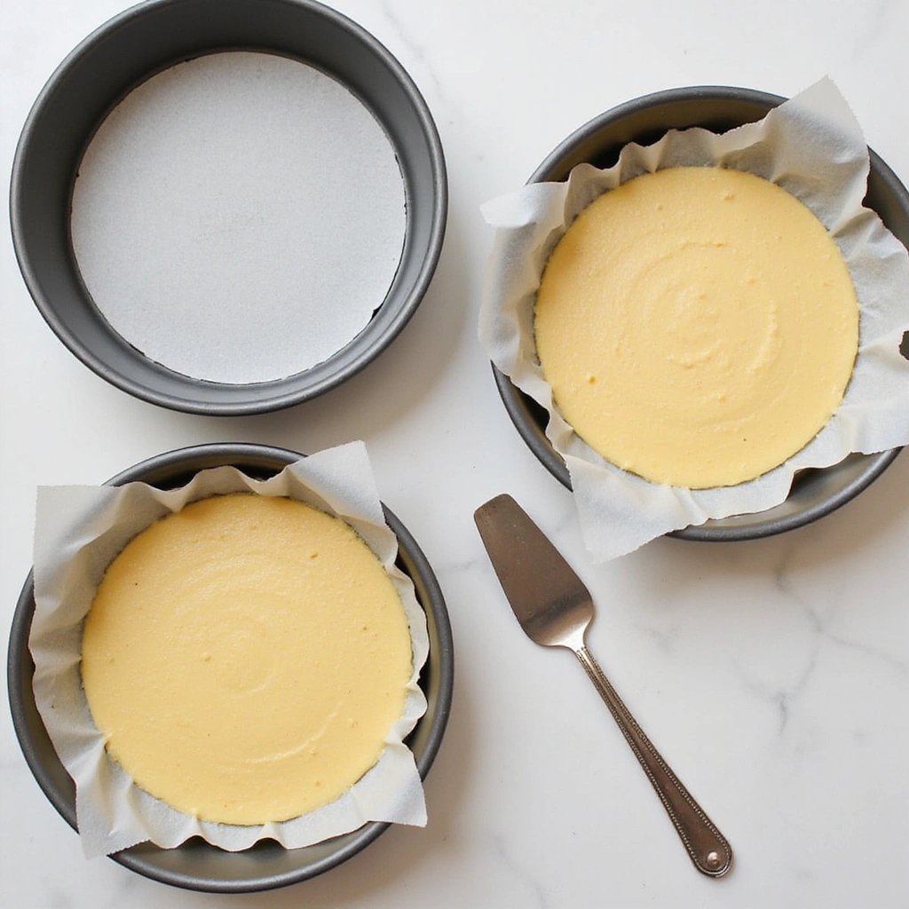 Decadent Chocolate Cake Recipe: Rich, Fluffy, and Irresistible - Step 7: Prepare Cake Pans