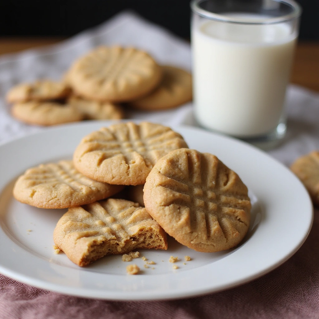 Easy Peanut Butter Cookies: Quick, Delicious, and Perfectly Fluffy - Step 10: Enjoy!