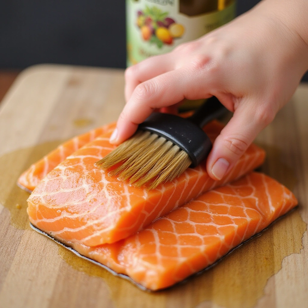 Grilled Salmon with Lemon-Dill Sauce: A Fresh & Zesty Delight - Step 3: Prepare the Salmon