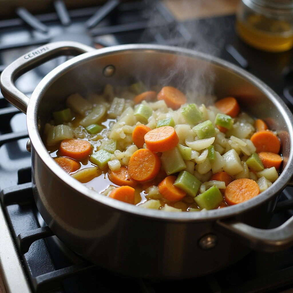 Hearty Spaghetti Bolognese: Comfort Food at Its Best - Step 2: Sauté the Vegetables
