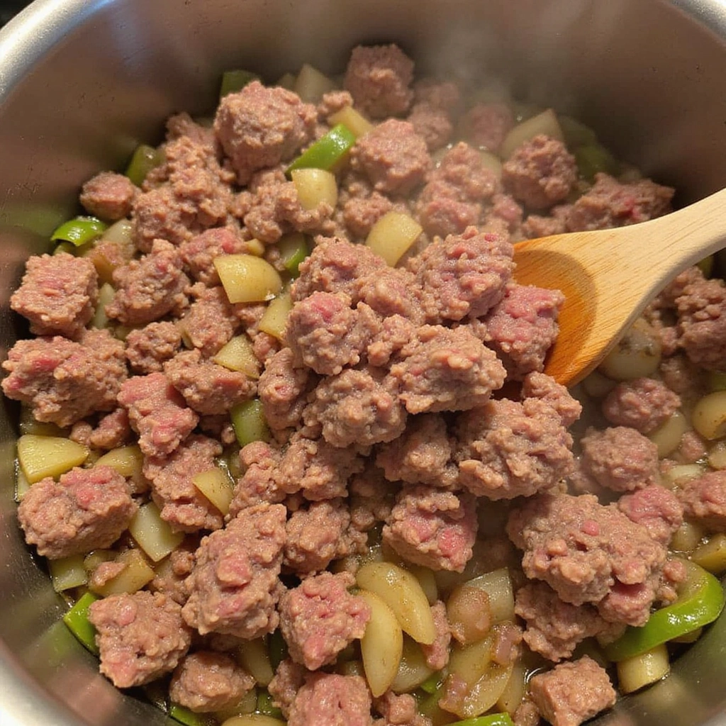 Hearty Spaghetti Bolognese: Comfort Food at Its Best - Step 3: Brown the Meat