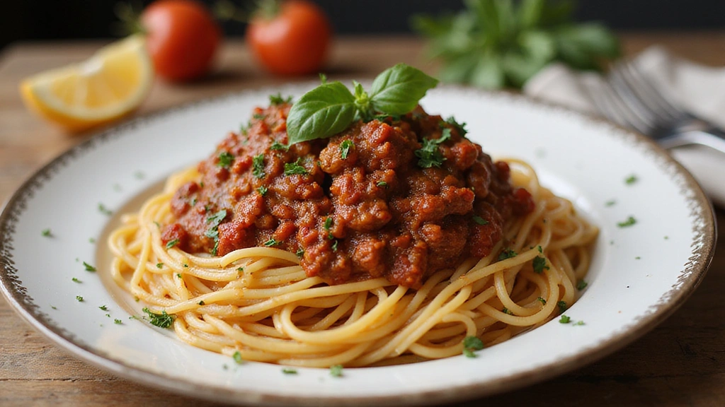 Hearty Spaghetti Bolognese: Comfort Food at Its Best