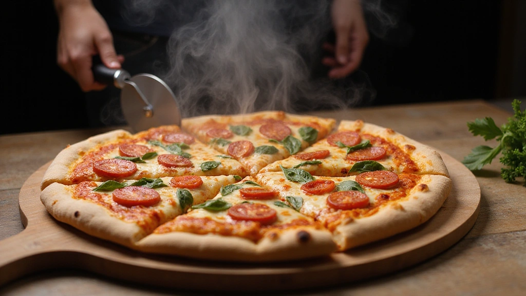 Homemade Pepperoni Pizza: A Family Favorite You Can Make Together - Step 8: Slice and Serve