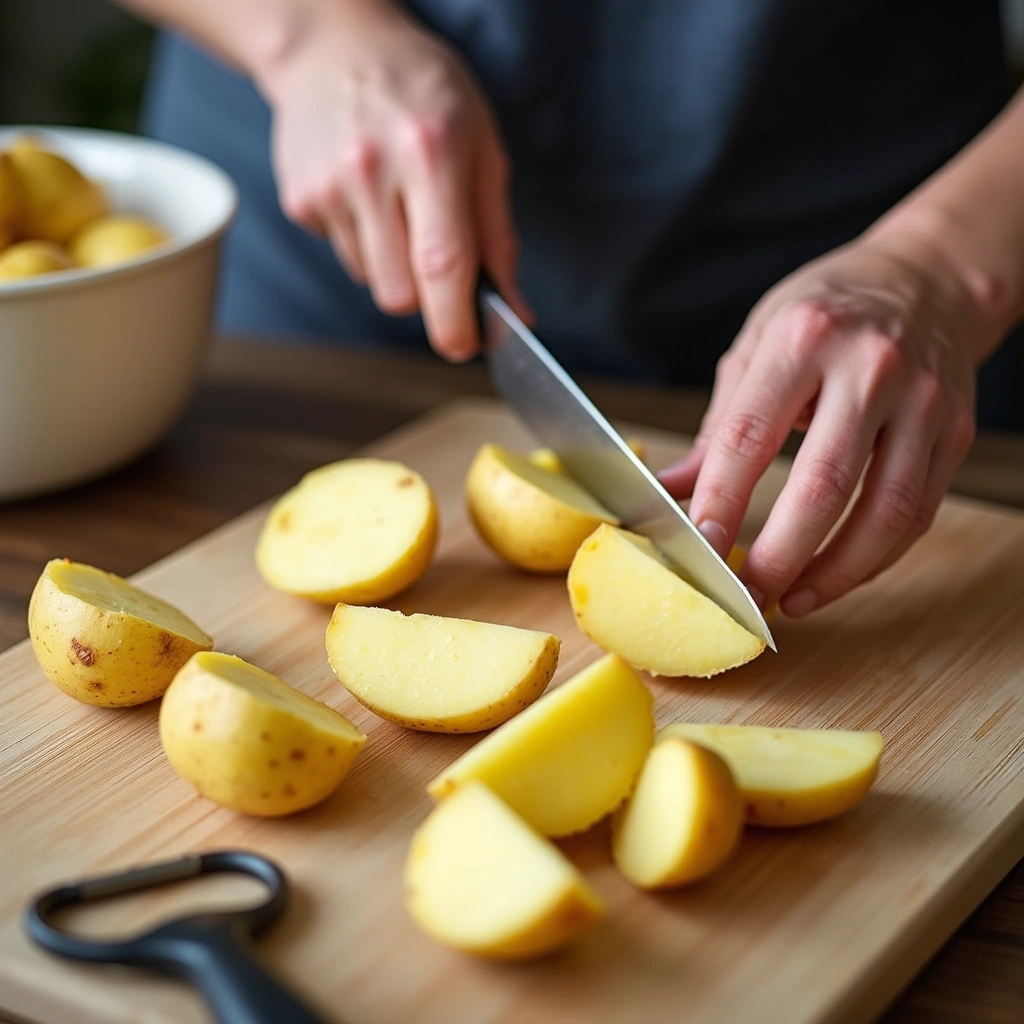 How to Make Classic Steak Fries: Thick, Golden, and Delicious - Step 1: Prepare Ingredients