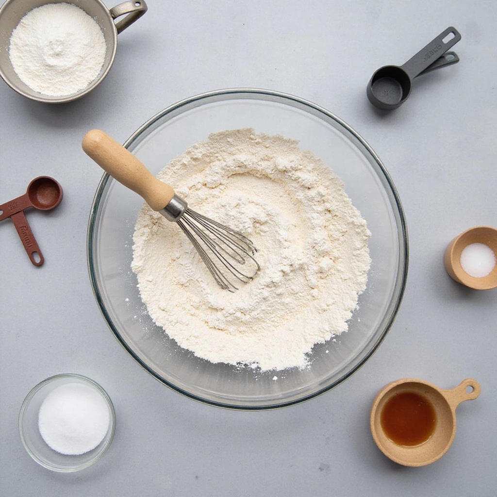 How to Make Funfetti Cake from Scratch: Colorful, Joyful, and Delicious - Step 5: Combine Dry Ingredients