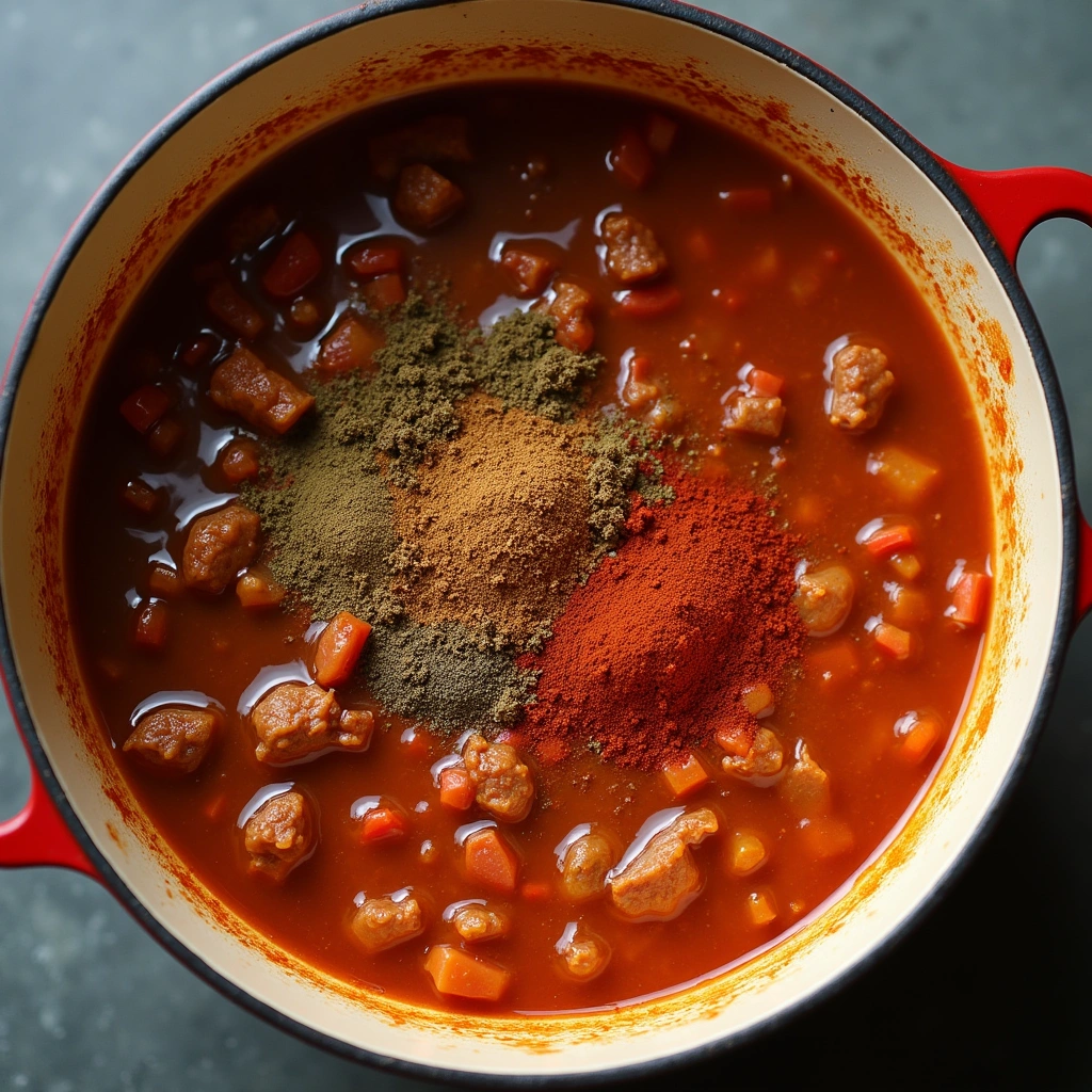 How to Make Pilau with Aromatic Spices: A Taste of Tradition - Step 4: Add Tomatoes and Spices