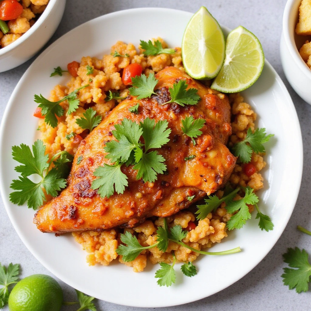 How to Make Zesty Chilli Lime Fish: A Flavor Explosion in Every Bite - Step 8: Garnish and Serve