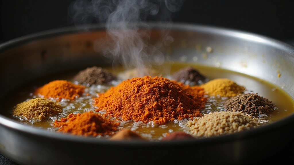 How to Make the Best Chicken Biryani: A Flavorful Journey of Spices - Step 4: Bloom the Spices