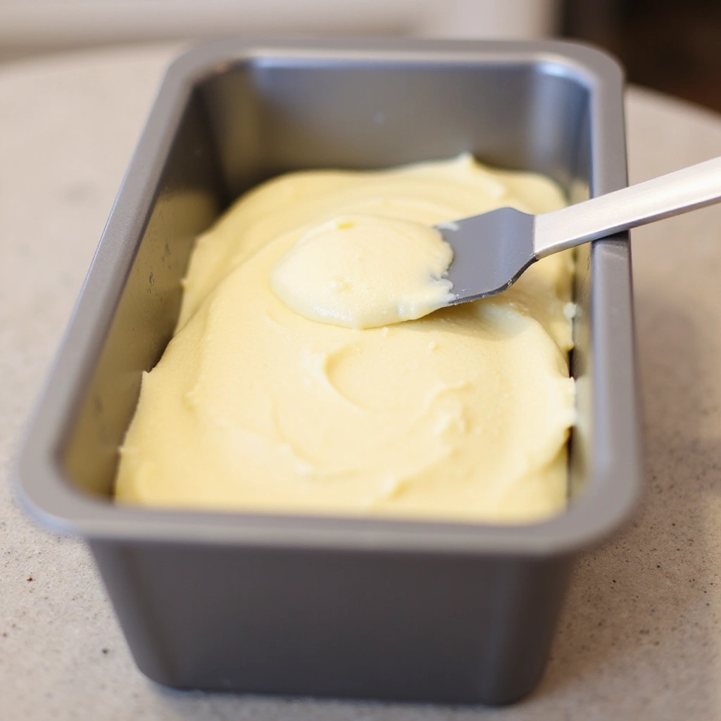 Lemon Drizzle Cake: A Bright and Zesty Treat for Your Taste Buds - Step 7: Pour into Loaf Pan