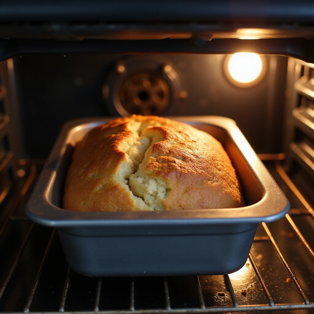 Lemon Drizzle Cake: A Bright and Zesty Treat for Your Taste Buds - Step 8: Bake the Cake