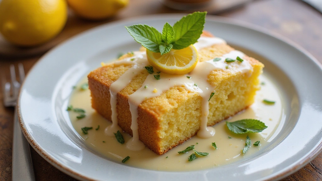 Lemon Drizzle Cake: A Bright and Zesty Treat for Your Taste Buds