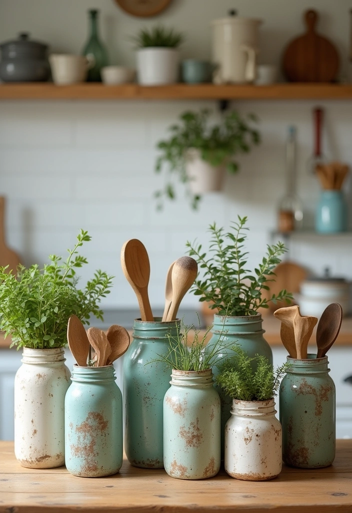 15 Budget Decor Hacks That'll Make Your Home Look Like a Million Bucks! - 3. Repurpose Old Jars as Stylish Storage
