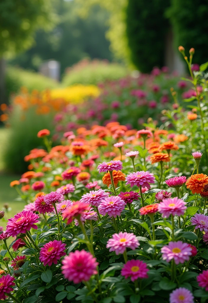 16 Backyard Ideas That’ll Turn Your Outdoor Space into a Relaxation Paradise! (You’ll Love #4!) - 12. Colorful Flower Beds