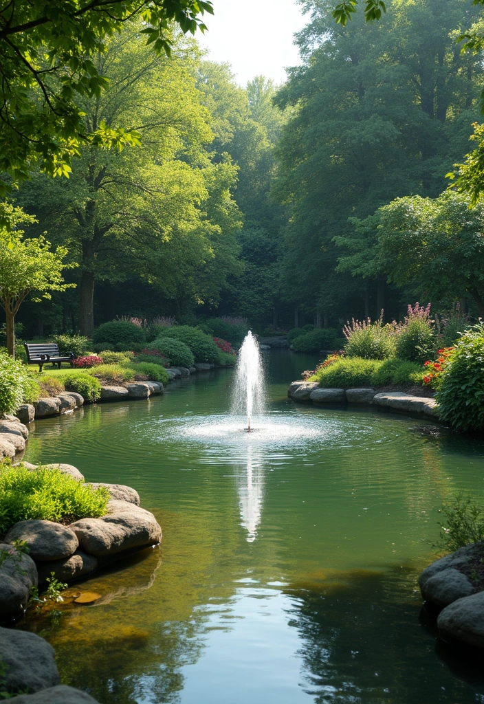 16 Backyard Ideas That’ll Turn Your Outdoor Space into a Relaxation Paradise! (You’ll Love #4!) - 2. Tranquil Water Features