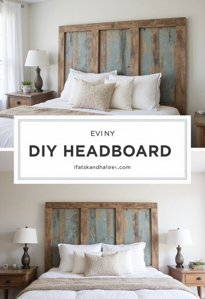 18 Budget-Friendly Bedroom Makeovers That Will Leave You Speechless - 5. DIY Headboards