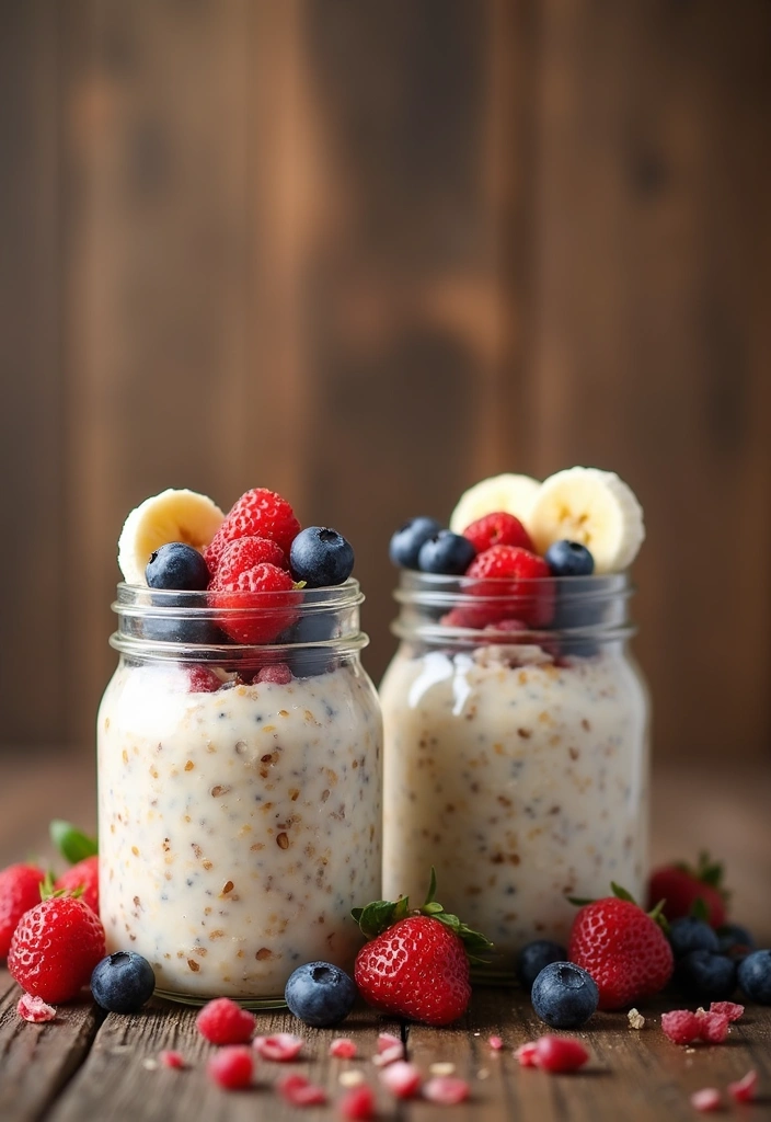18 Meal Prep Ideas That Will Save You Time and Money (You Won't Believe #11!) - 2. Overnight Oats