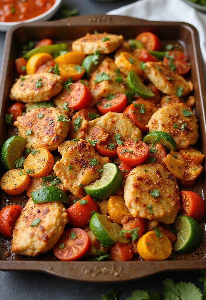 18 Meal Prep Ideas That Will Save You Time and Money (You Won't Believe #11!) - 3. Baked Chicken Fajitas