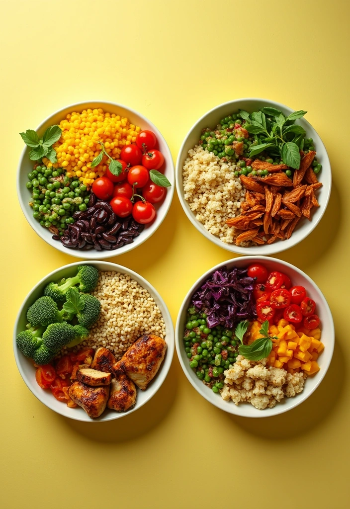 18 Meal Prep Ideas That Will Save You Time and Money (You Won't Believe #11!) - 8. Greek Chicken Bowls